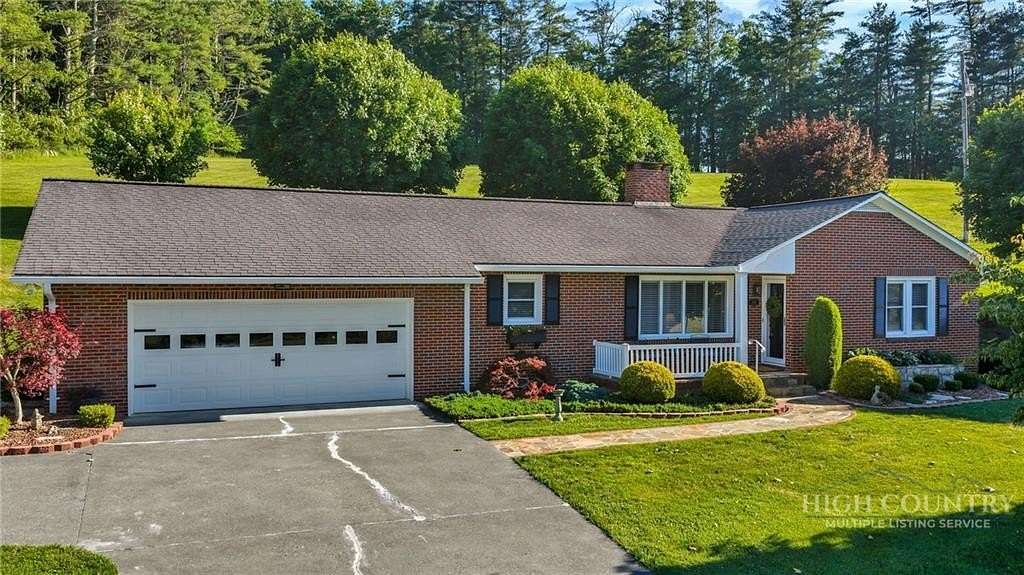 3.84 Acres of Land with Home for Sale in West Jefferson, North Carolina