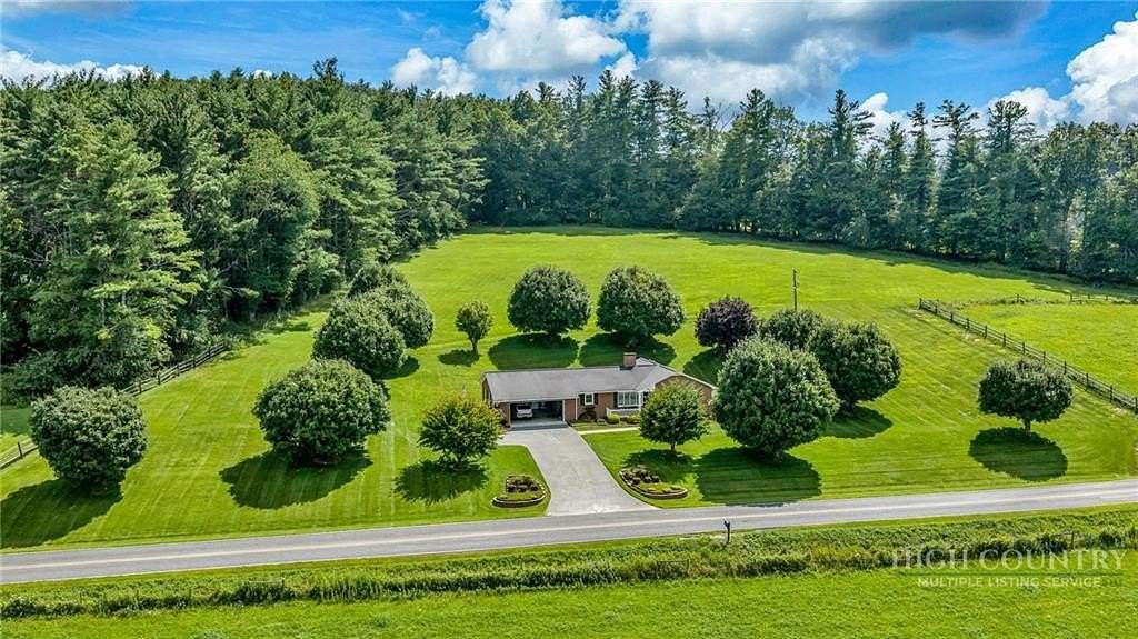 3.84 Acres of Land with Home for Sale in West Jefferson, North Carolina