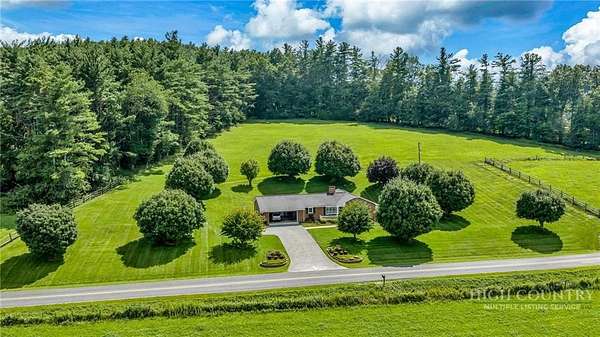 3.84 Acres of Land with Home for Sale in West Jefferson, North Carolina