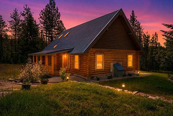 5.33 Acres of Land with Home for Sale in Huson, Montana