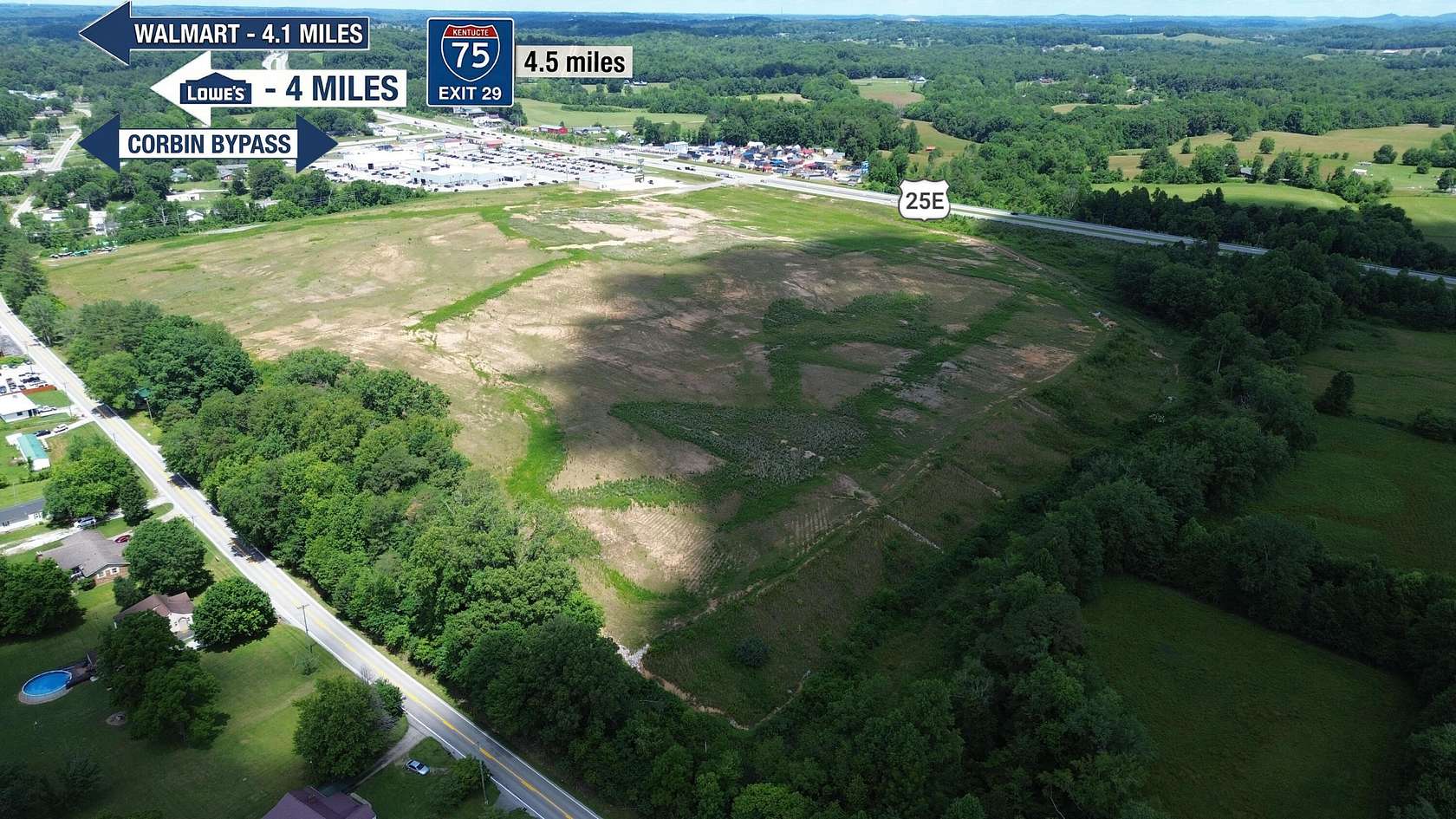 54.7 Acres of Land for Sale in Corbin, Kentucky
