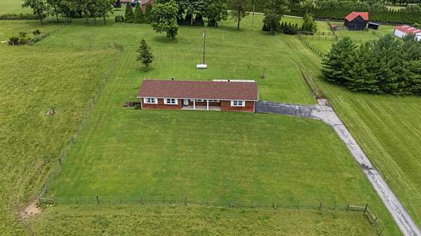 24 Acres of Land with Home for Sale in Stamping Ground, Kentucky