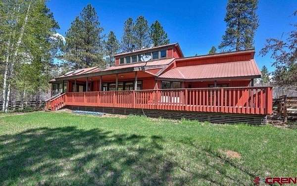 3 Acres of Land with Home for Sale in Pagosa Springs, Colorado
