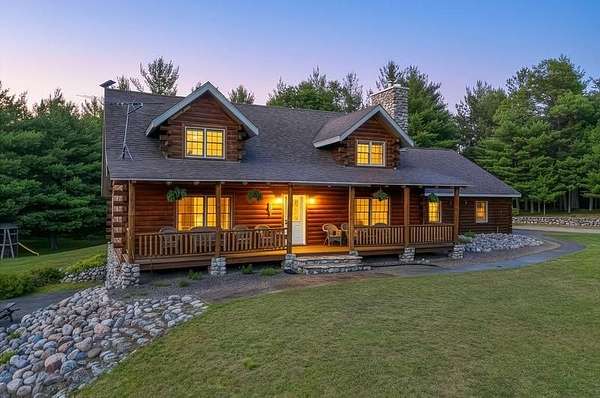 7.26 Acres of Land with Home for Sale in Crivitz, Wisconsin