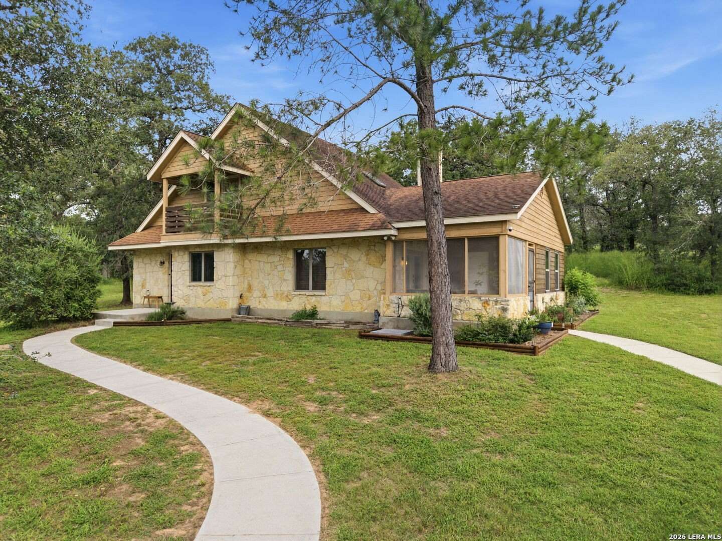1.66 Acres of Land with Home for Sale in La Vernia, Texas