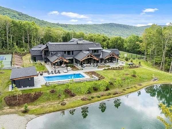 11.6 Acres of Land with Home for Sale in Stowe, Vermont