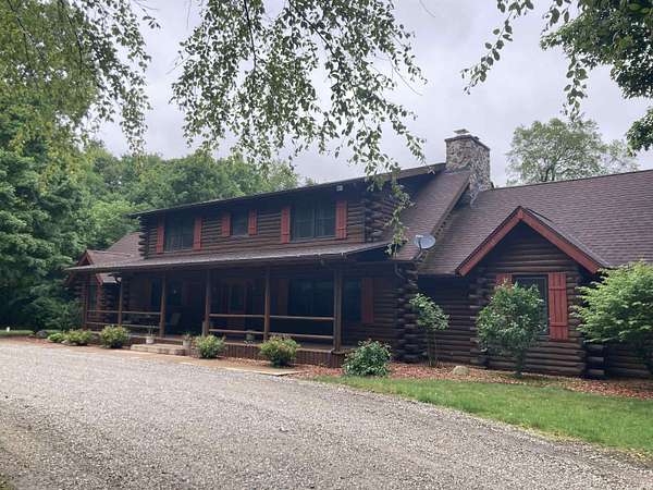 17 Acres of Land with Home for Sale in Markle, Indiana