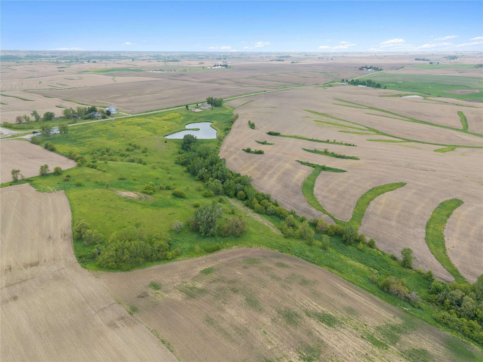 19 Acres of Recreational & Residential Land for Sale in Grinnell, Iowa
