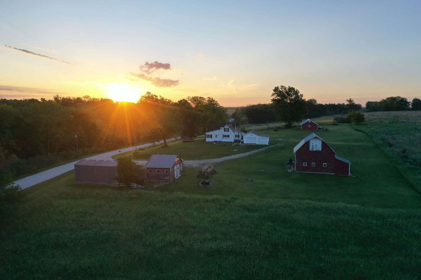 3.5 Acres of Land with Home for Sale in Milo, Iowa