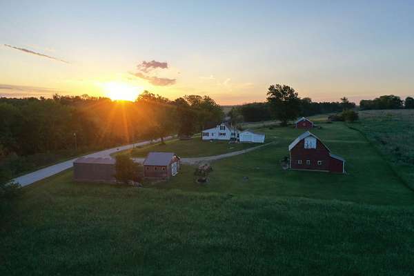 3.5 Acres of Land with Home for Sale in Milo, Iowa