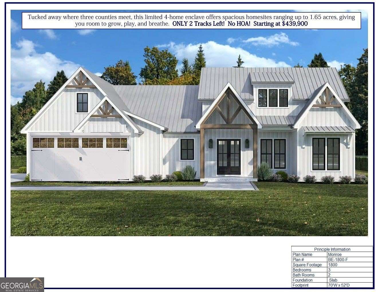 1.63 Acres of Land with Home for Sale in Douglasville, Georgia