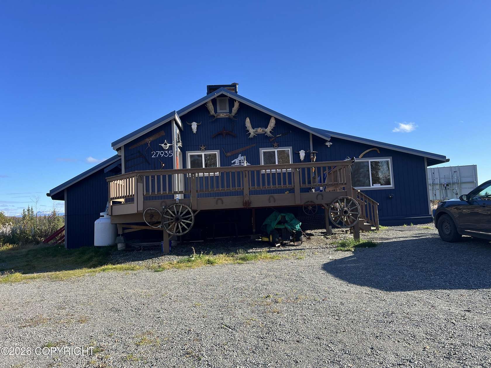 5 Acres of Land with Home for Sale in Trapper Creek, Alaska