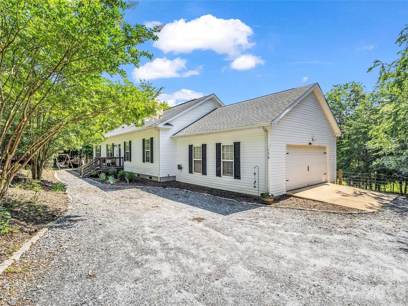 2 Acres of Land with Home for Sale in Rutherfordton, North Carolina