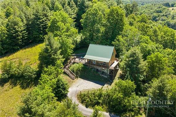 3.24 Acres of Land with Home for Sale in West Jefferson, North Carolina