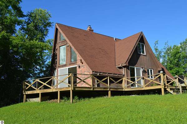 40 Acres of Recreational Land with Home for Sale in Curran, Michigan