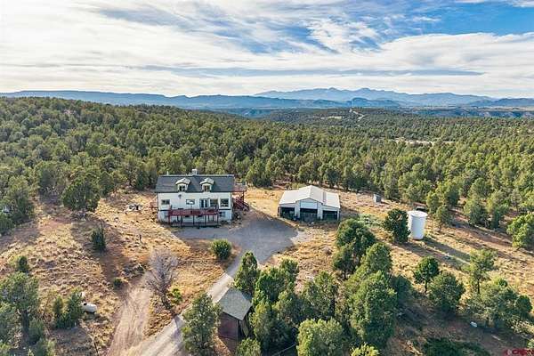38.5 Acres of Recreational Land with Home for Sale in Ignacio, Colorado