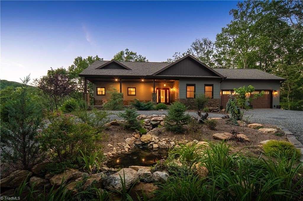 4.45 Acres of Land with Home for Sale in Lowgap, North Carolina