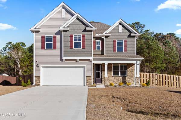 2.26 Acres of Land with Home for Sale in Sneads Ferry, North Carolina