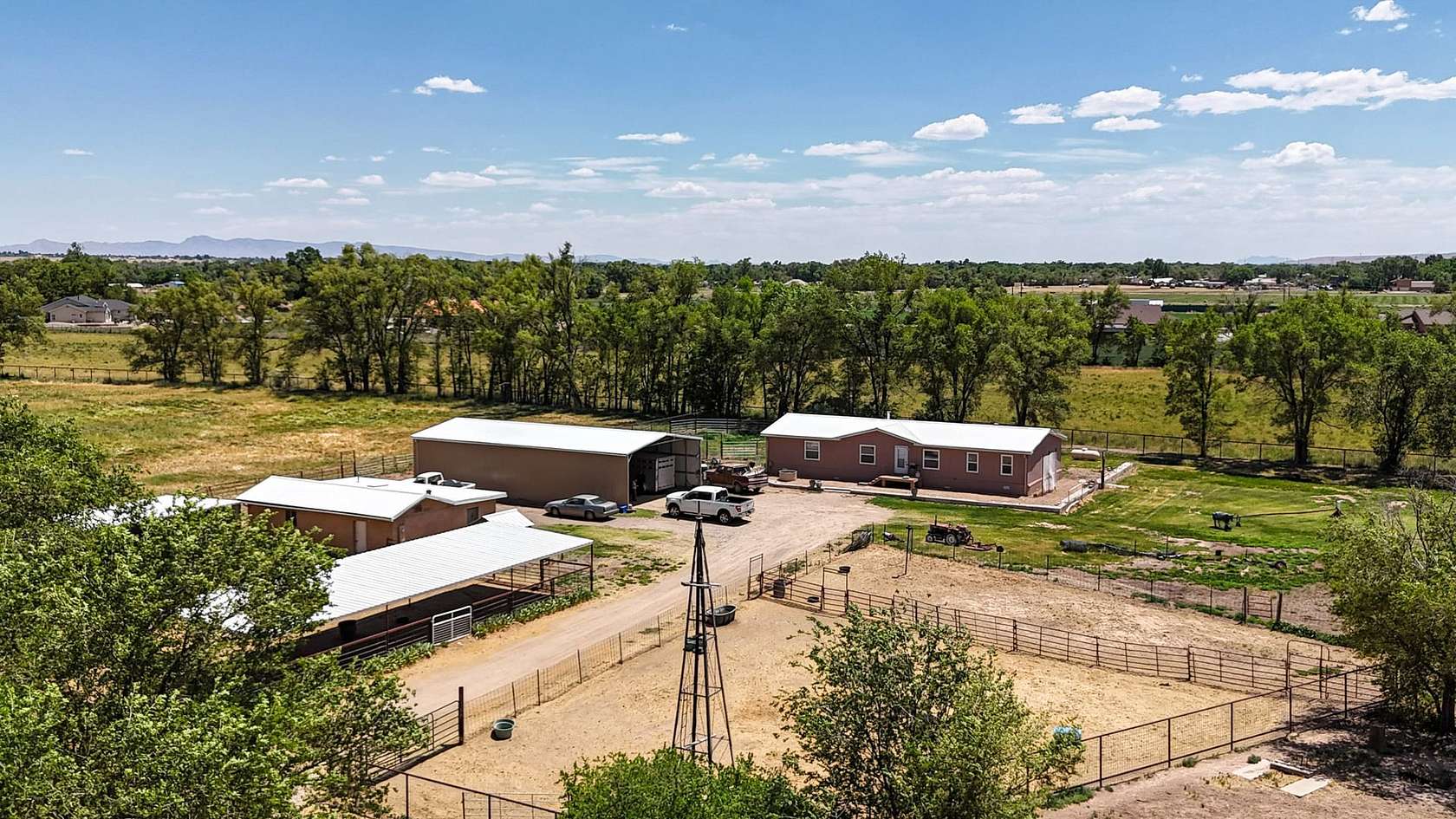 4.79 Acres of Land with Home for Sale in Belen, New Mexico