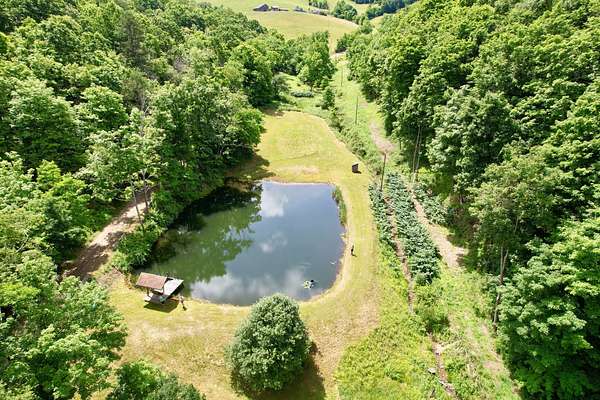 70 Acres of Recreational Land with Home for Sale in Manns Choice, Pennsylvania