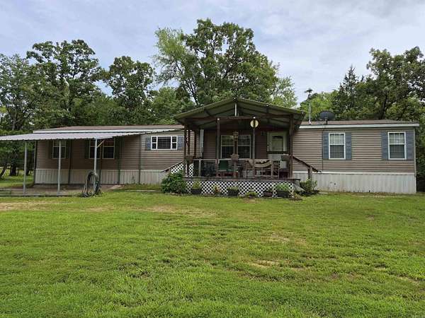 10.7 Acres of Recreational Land with Home for Sale in Pearcy, Arkansas