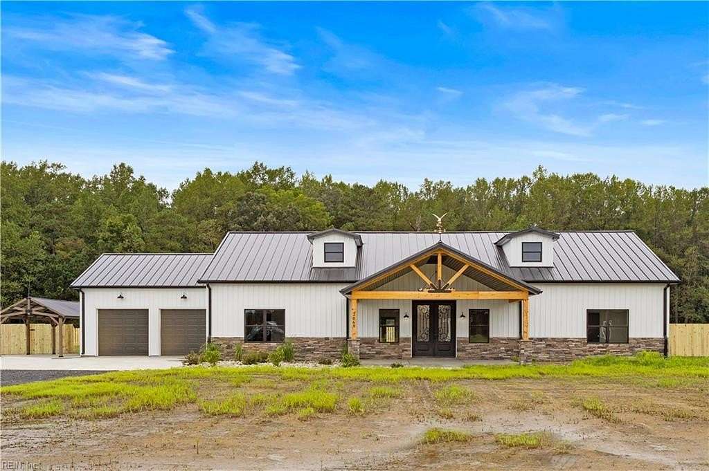 3 Acres of Land with Home for Sale in Chesapeake, Virginia