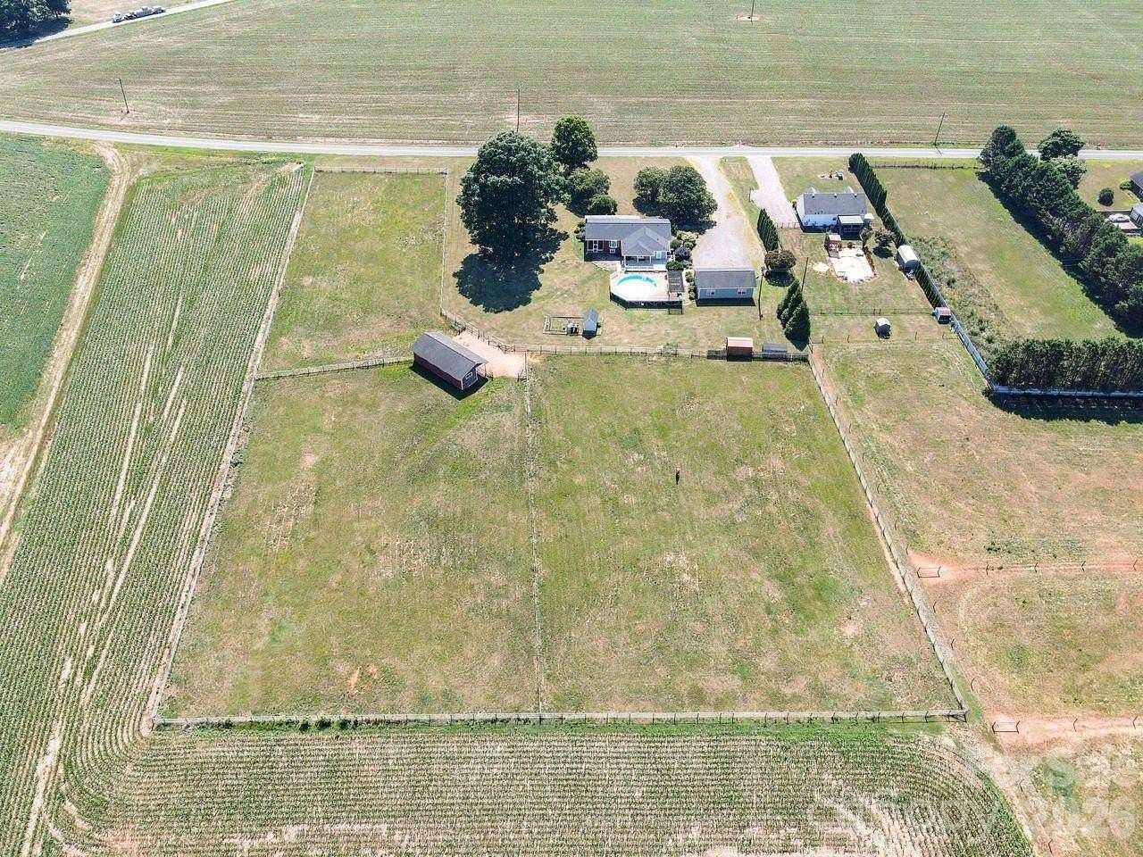 5 Acres of Land with Home for Sale in Stony Point, North Carolina