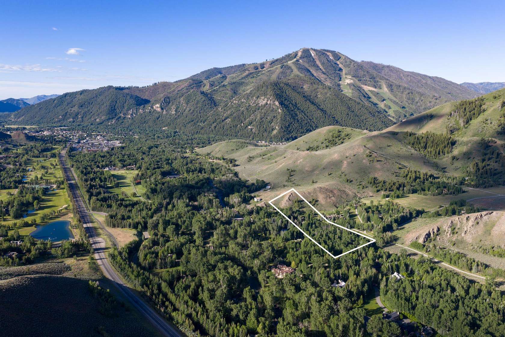 7 Acres of Land with Home for Sale in Ketchum, Idaho