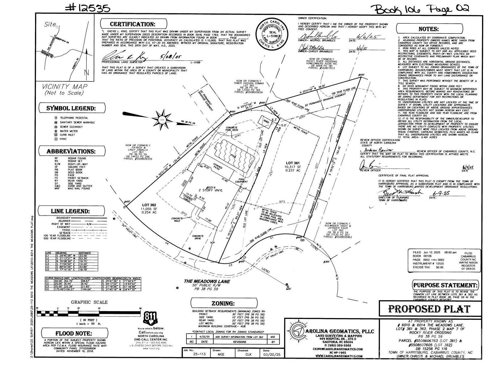 0.24 Acres of Land for Sale in Harrisburg, North Carolina