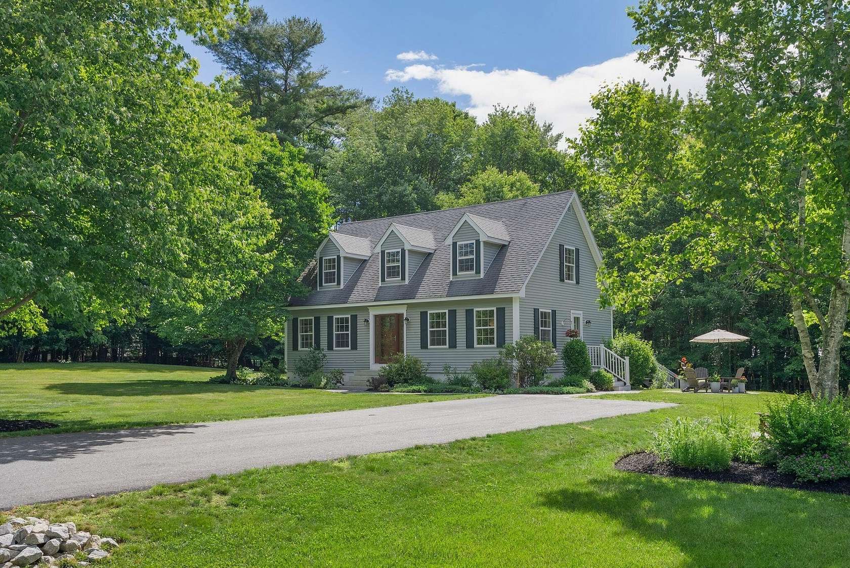 3.48 Acres of Land with Home for Sale in North Yarmouth Town, Maine