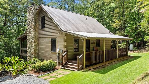 2.13 Acres of Land with Home for Sale in Blue Ridge, Georgia