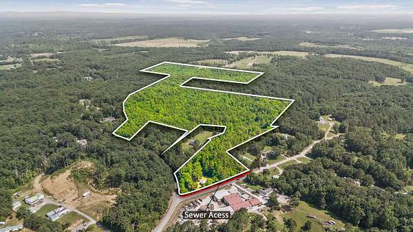 61 Acres of Agricultural Land with Home for Sale in Dalton, Georgia