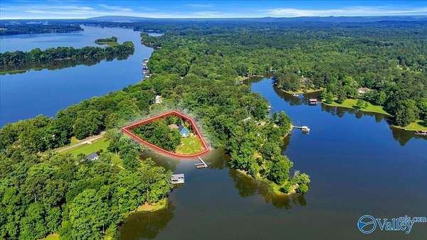 2 Acres of Land with Home for Sale in Cedar Bluff, Alabama
