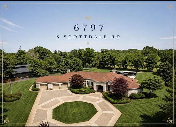 28 Acres of Land with Home for Sale in Berrien Springs, Michigan