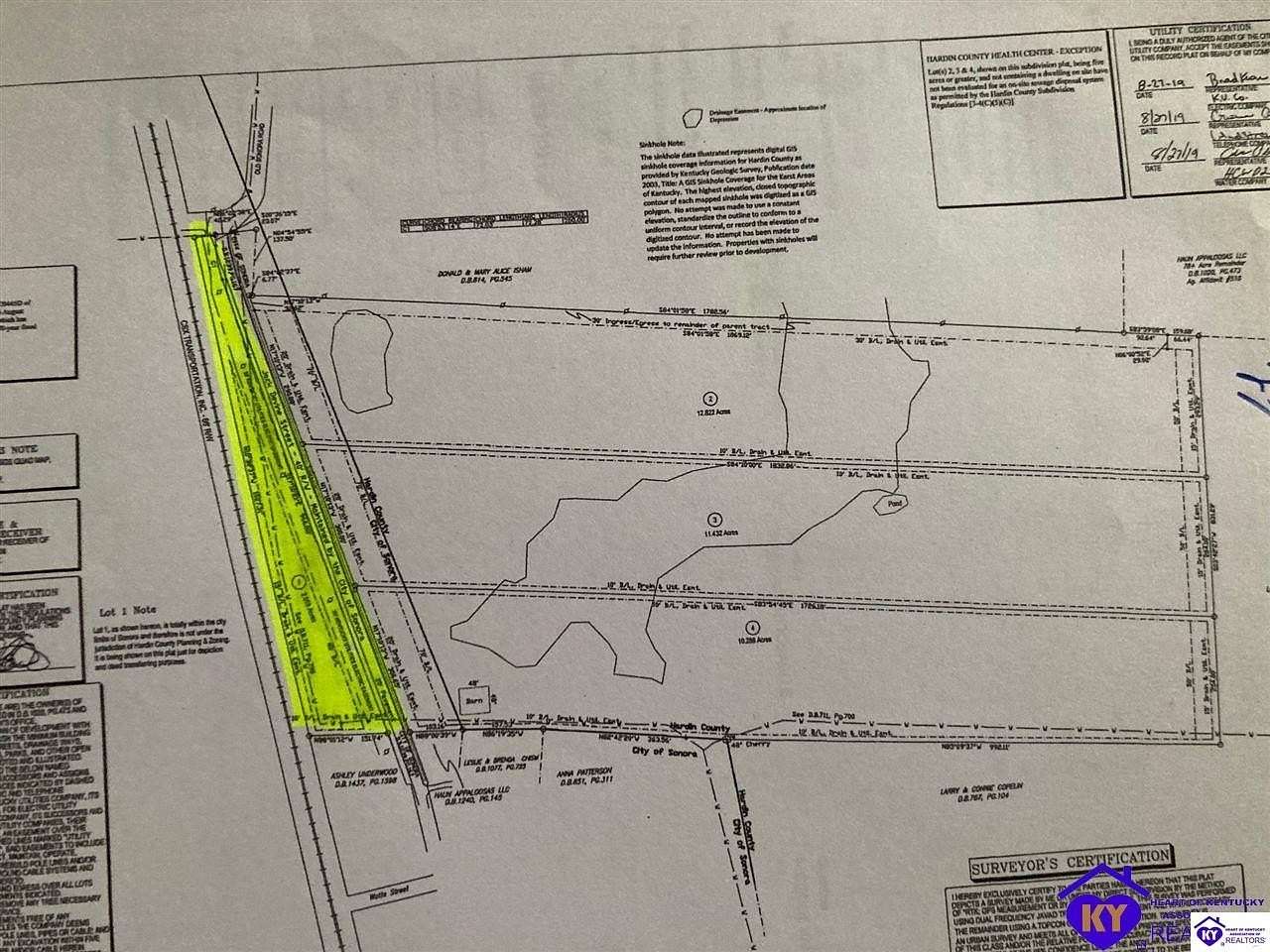 2 Acres of Land for Sale in Sonora, Kentucky
