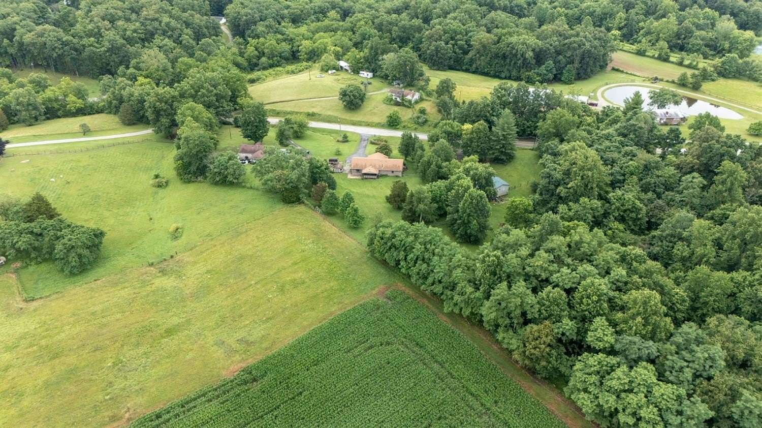 2.43 Acres of Land with Home for Sale in Dillsboro, Indiana