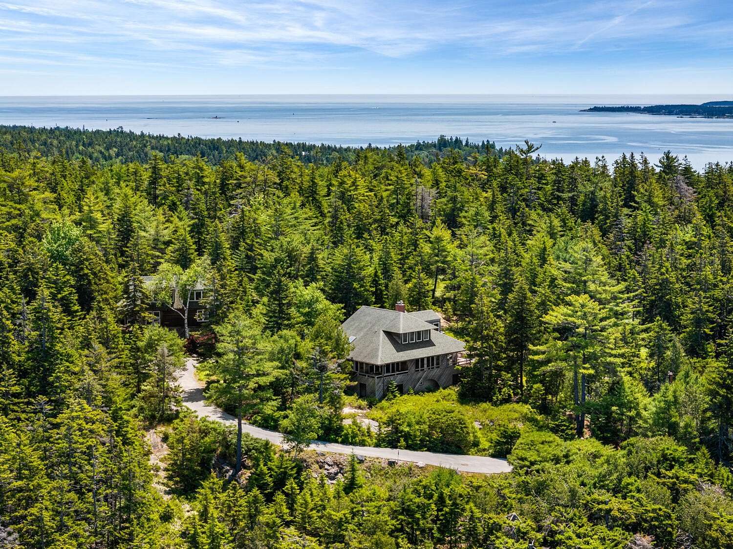 6.5 Acres of Land with Home for Sale in Mount Desert Town, Maine