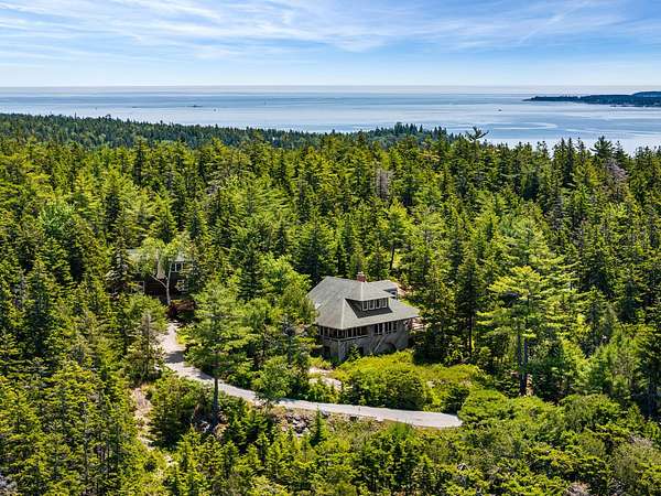 6.5 Acres of Land with Home for Sale in Mount Desert Town, Maine