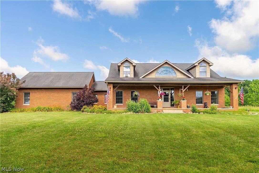 13.1 Acres of Recreational Land with Home for Sale in Alliance, Ohio
