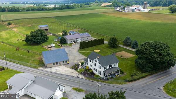 10.2 Acres of Land with Home for Auction in Gap, Pennsylvania