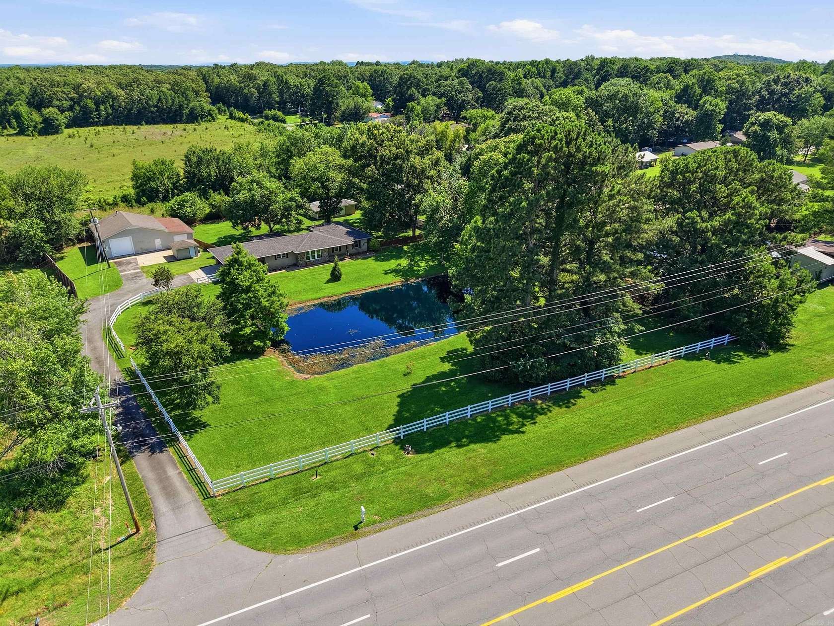1.83 Acres of Land with Home for Sale in Conway, Arkansas