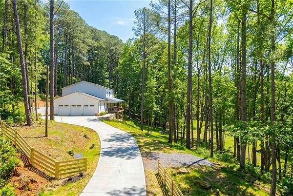 5.67 Acres of Land with Home for Sale in Ball Ground, Georgia