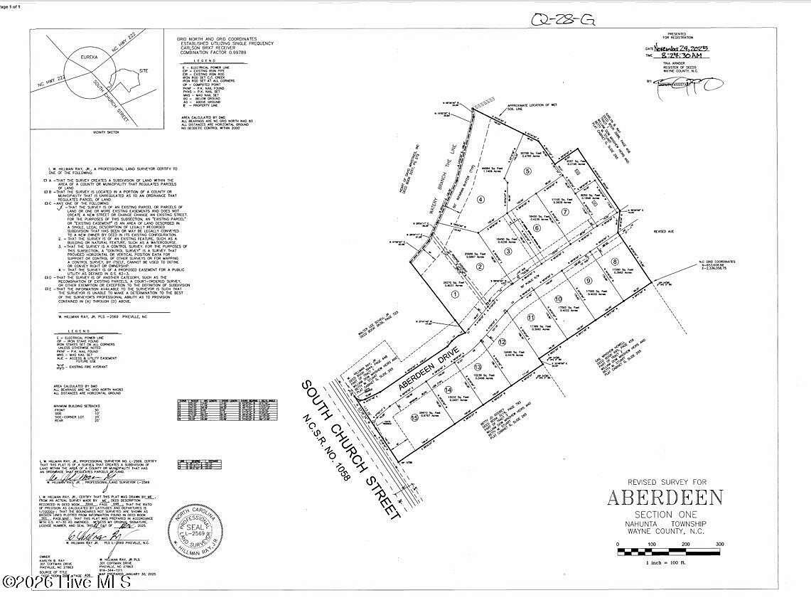 15 Acres of Land for Sale in Eureka, North Carolina