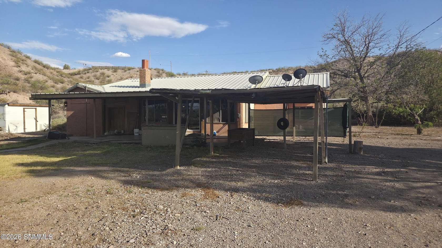 3 Acres of Land with Home for Sale in Williamsburg, New Mexico