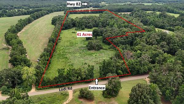 41 Acres of Land for Sale in Winona, Mississippi