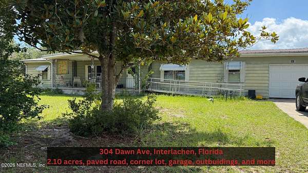 2.1 Acres of Land with Home for Sale in Interlachen, Florida