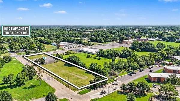 8.49 Acres of Commercial Land for Sale in Tulsa, Oklahoma