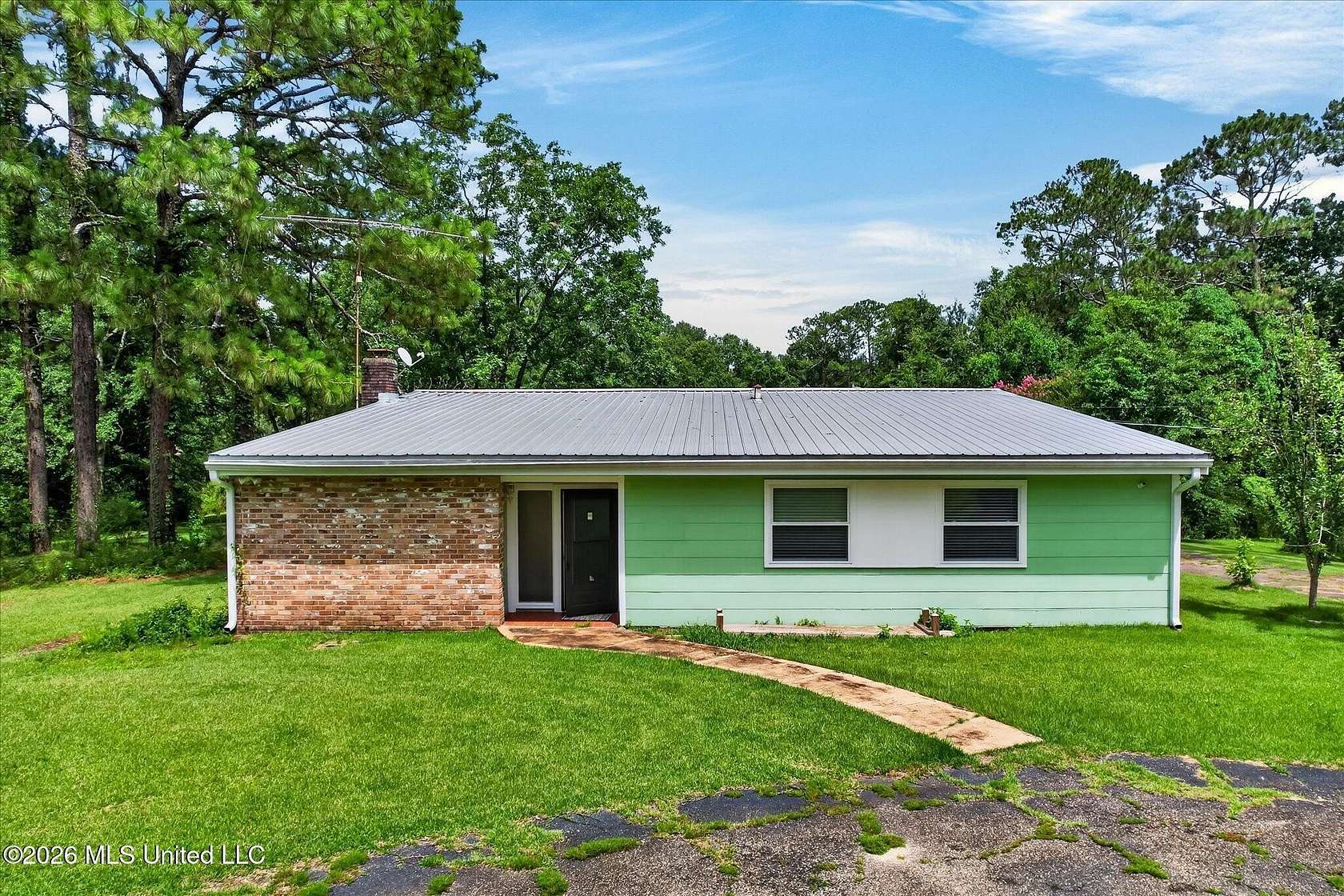 15.6 Acres of Land with Home for Sale in Poplarville, Mississippi