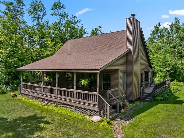 40 Acres of Land with Home for Sale in Elmira, Michigan