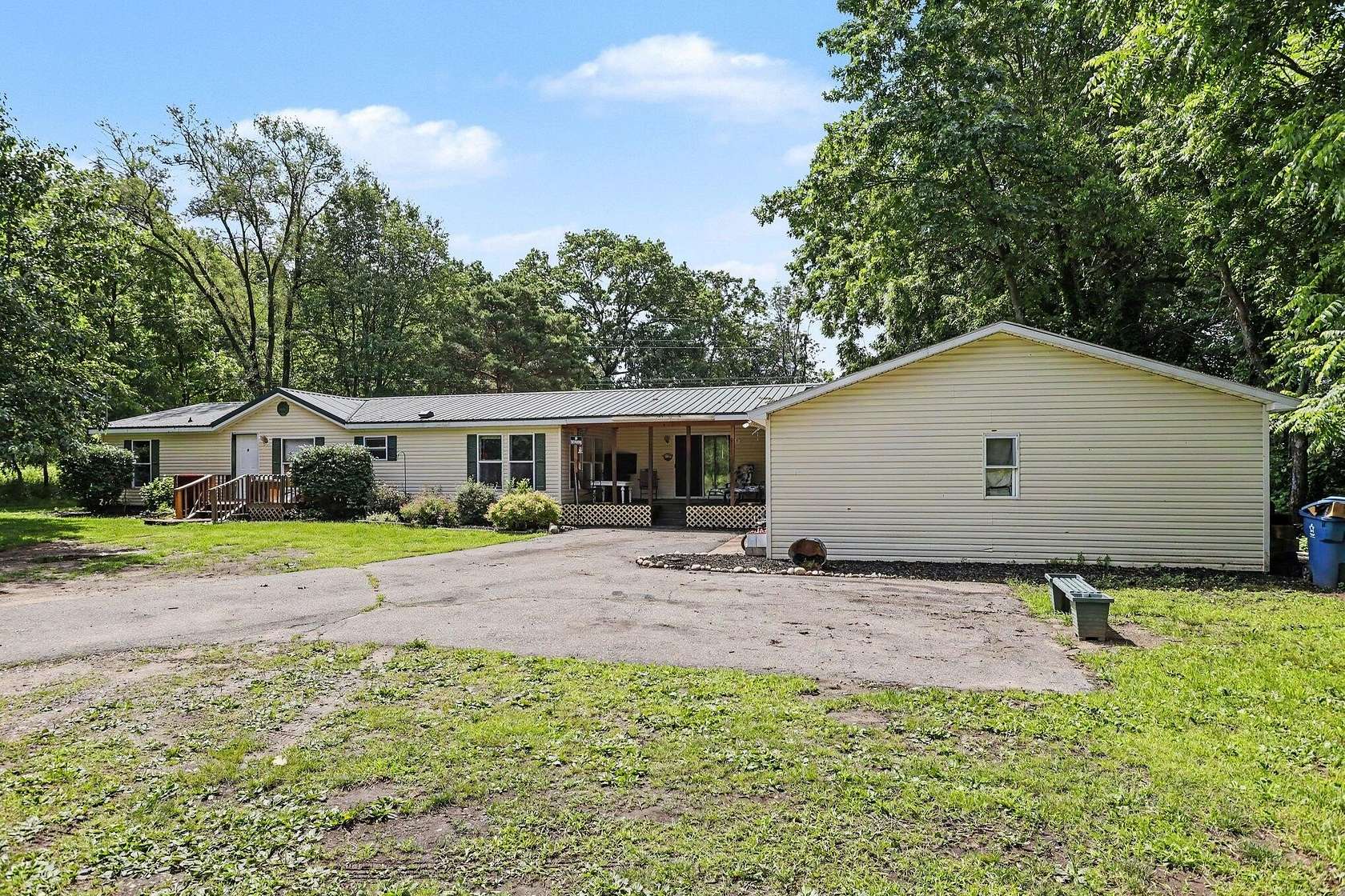 1.55 Acres of Land with Home for Sale in Plainwell, Michigan